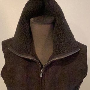 Lauren by Ralph Lauren black heavy vest. Size medium